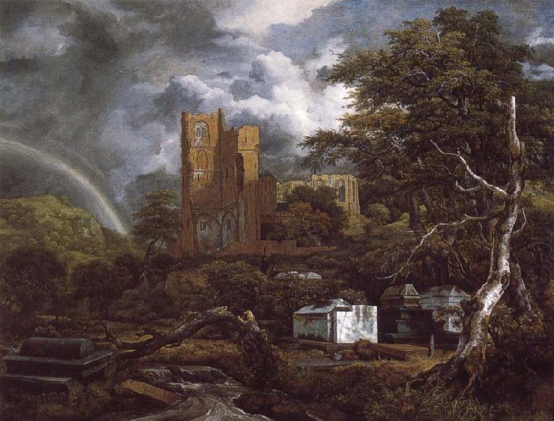 Jacob van Ruisdael The Jewish Cemetery china oil painting image